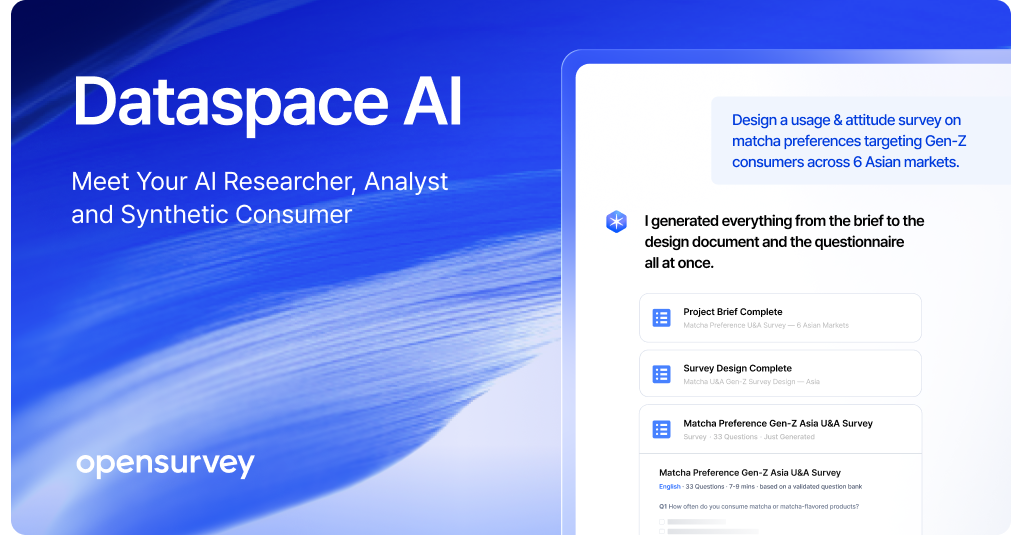 Opensurvey Rebuilds Dataspace Around AI Agents for End-to-End Consumer Research