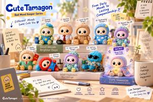 Insight Tower Group Launches CUTE TAMAGON’s ‘Bad Mood Keeper Series,’ Exploring Everyday Emotions Through Character IP