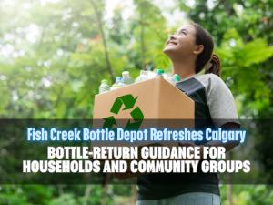 Fish Creek Bottle Depot Refreshes Calgary Bottle-Return Guidance for Households and Community Groups