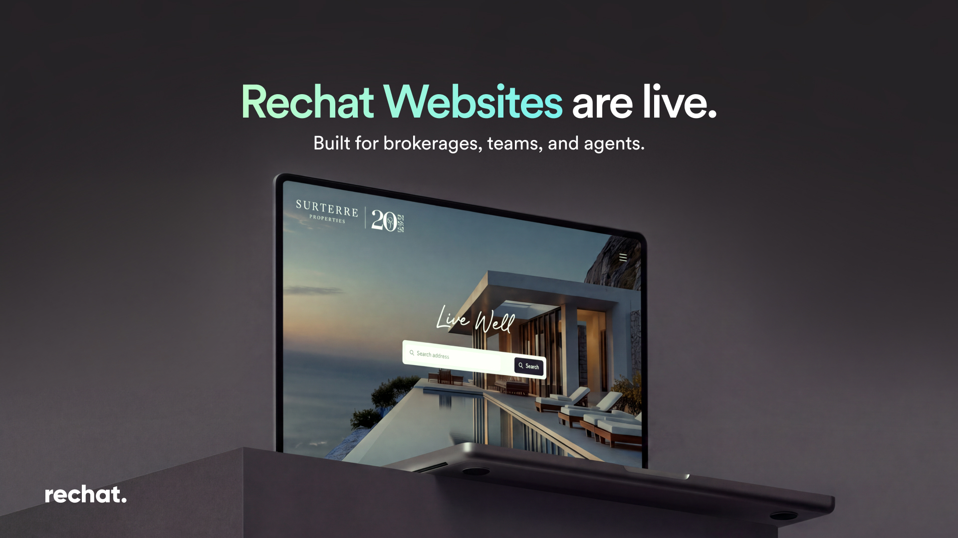 Rechat Launches New Website Platform for Real Estate Professionals