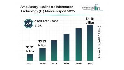 The Business Research Company forecasts ambulatory healthcare IT market to hit $4.46B by 2030