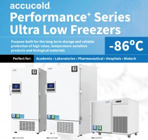 Accucold adds upright dual shield freezers to Performance Series
